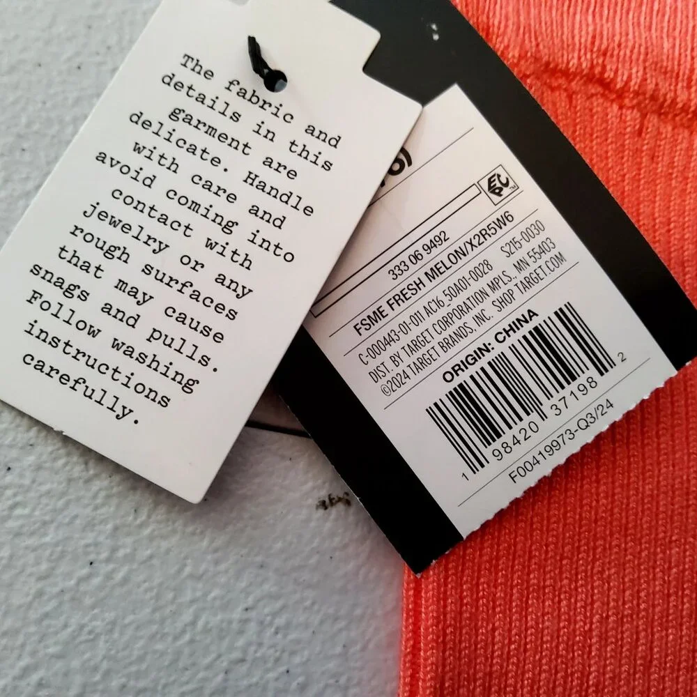 Art Class Womens Ribbed Flare Pants M Polyester Rayon Red• Lay flat to dry - Picture 4 of 10